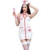 Chilirose - Cr 4430 Disfraz Enfermera Blanco de Chilirose Costumes - Talla S/M | Piumer