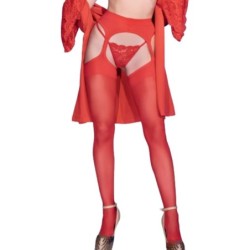 Chilirose - Cr 4312 Medias Liguero Rojo de Chilirose Accesories - Talla S/M | Piumer