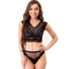 Livco Corsetti Fashion - Elin Lc 20212 Sujetador + Panties Negro de Livco Corsetti Sets - Talla S/M | Piumer