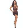 Passion - Bs113 Bodystocking Encaje Negro de Passion Woman Bodystockings | Piumer
