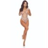Passion - Bs114 Bodystocking Rejilla Blanco de Passion Woman Bodystockings | Piumer