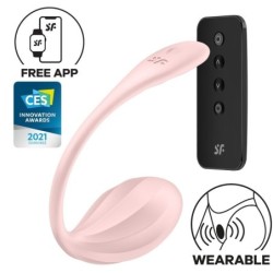 Satisfyer - Ribbed Petal Estimulador Punto G Control Remoto Rosa App Gratuita | Piumer Erotic