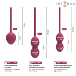 Intense - Charli Kit Bolas Kegel Violet | Piumer Erotic
