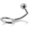 Cock Ring Anillo Con Gancho Intruder Anal 45Mm de Metal Hard | Piumer Erotic
