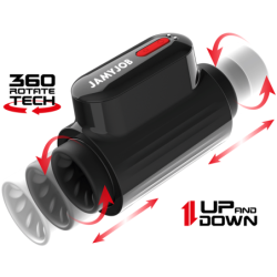 Vortex Masturbador Turbo Con Empuje Y Rotación 360 Up And Down de Jamyjob | Piumer Erotic