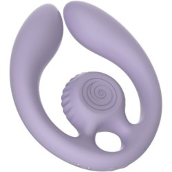 Gizi Dúo Estimulador De Parejas Control Remoto Lila de Snail Vibe | Piumer Erotic