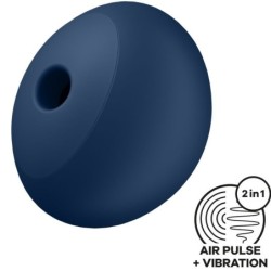 Satisfyer - Air Power 4 Estimulador & Vibrador 12 Vibraciones Azul | Piumer Erotic