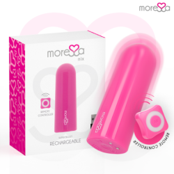 Nix Potente Vibrador Multi Juegos Control Remoto Rosa de Moressa | Piumer Erotic