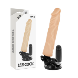 Vibrador Realístico Control Remoto Natural 21 Cm -O- 4 Cm de Basecock | Piumer Erotic