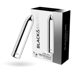 Bala Magnetica Vibradora Kailan 2 Silver de Black&Silver | Piumer Erotic