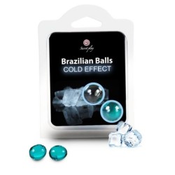 Secretplay - Brazilian Balls Efecto Frio 2 Unidades de Secretplay Cosmetic | Piumer