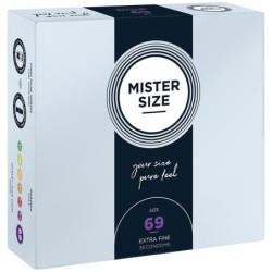Preservativos Talla Xxxl 69 Mm (36 Unidades) de Mister Size | Piumer