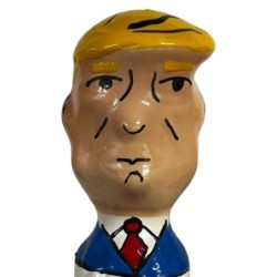 Preservativo Decorativo Pintado A Mano Trump Gruñón Xl de Condomerie | Piumer