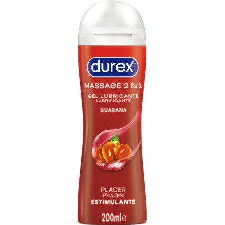 Durex - Gel Lubricante De Masaje Estimulante Guaraná 200 Ml de Durex Lubes | Piumer