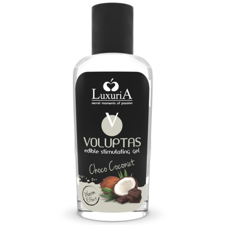 Voluptas Gel Masaje Comestible Efecto Calor - Coco Y Crema 100 Ml de Intimateline Luxuria | Piumer