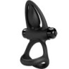 Pretty Love - Anillo Vibrador 10 Vibraciones Silicona Negro de Pretty Love Male | Piumer