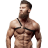 Fetish Submissive - Attitude Arnés Ecopiel Hombro Cruzado Hombre de Fetish Submissive Attitude | Piumer