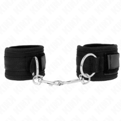 Kink - Muñequeras Negro Ajustable 18-35 Cm X 6 Cm de Kink Wrist Restraint | Piumer