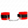 Kink - Muñequeras Para Principiantes Negro-Rojo 30 X 7 Cm de Kink Wrist Restraint | Piumer
