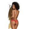 Penthouse - Dangerous Darling Tanga Rojo de Penthouse Thong - Talla L/XL | Piumer
